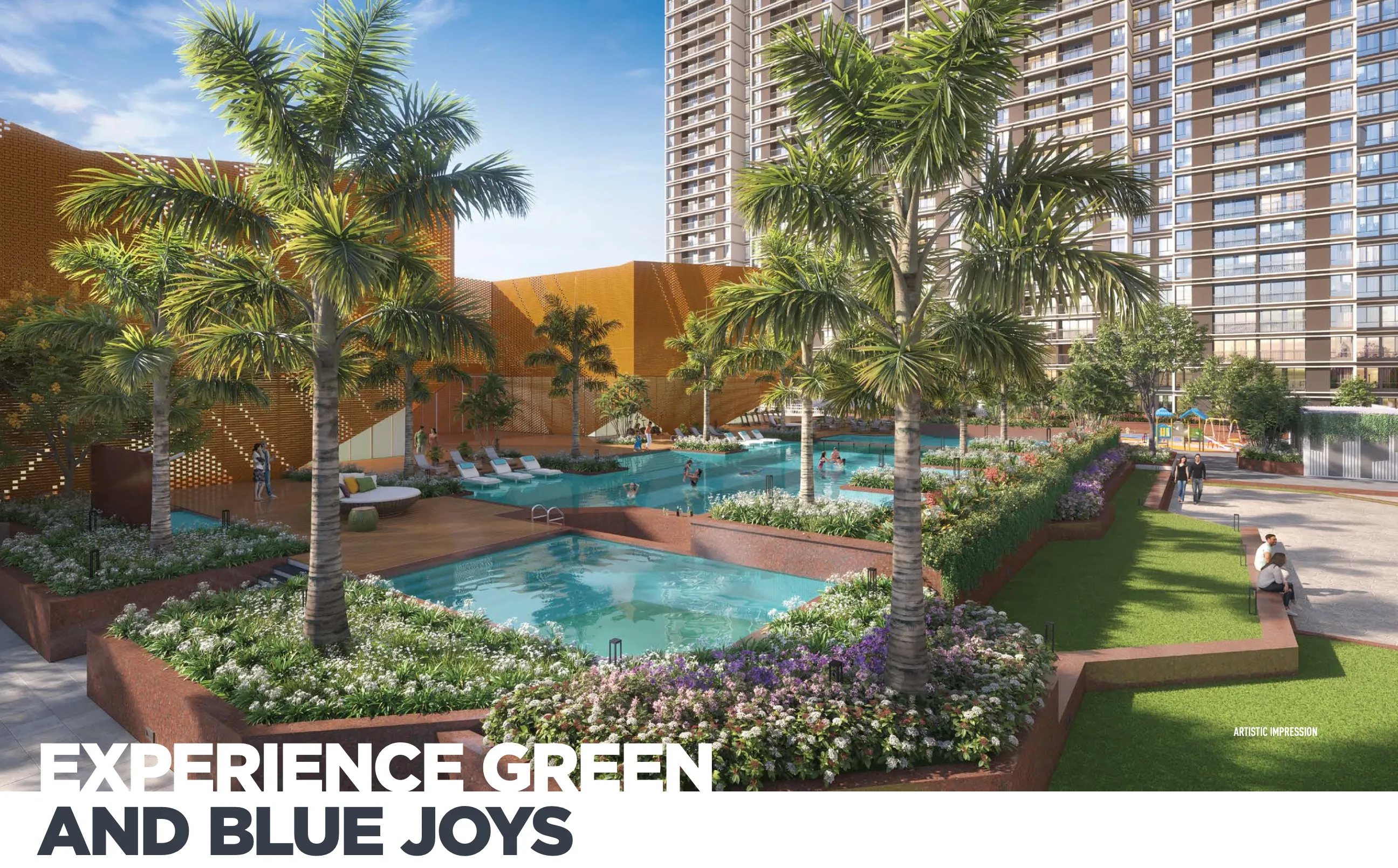 Kumar Primeview Amenities - Water Bodies